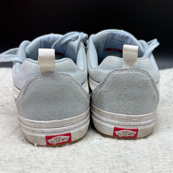 Kyle Walker Pro Baby Blue Suede Vans Men’s 7 Women’s 8.5 Unisex Off the Wall - Picture 5 of 10